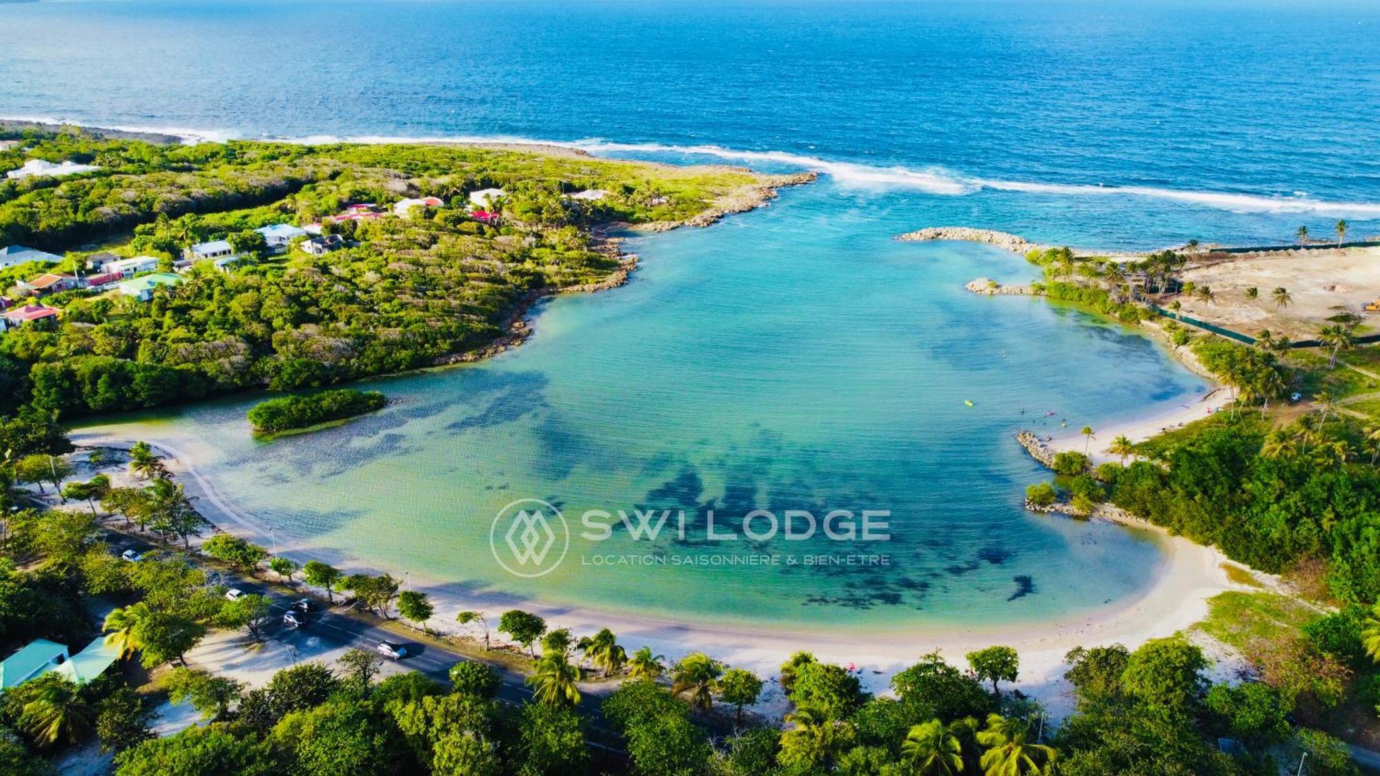 Swilodge Vue Sur Mer ! Petit Dejeuner Et Location De Voiture Possible Le Moule Ngoại thất bức ảnh